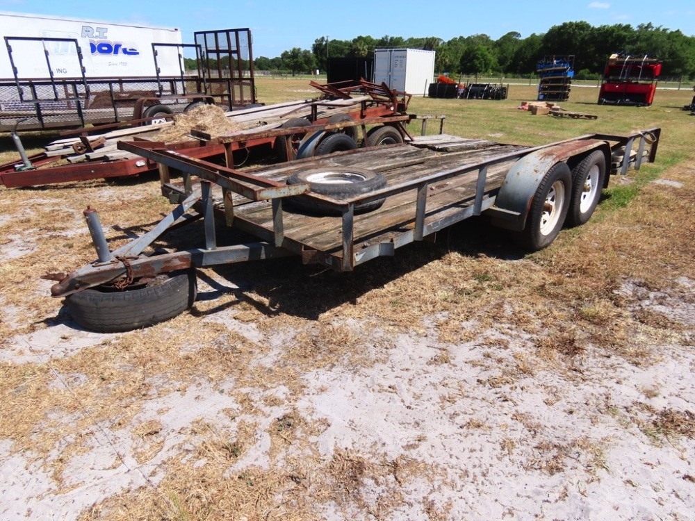 Homemade P.T 6'x14' 2 Axle Trailer (A44502)