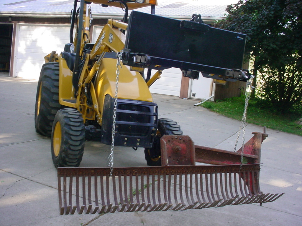 Tsc outlet landscape rake