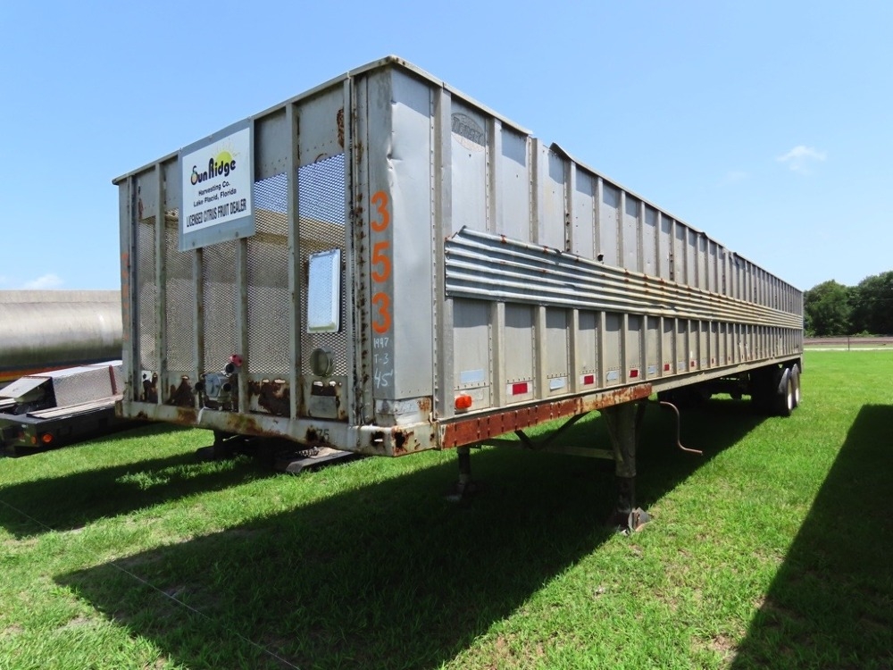 1997 Dorsey 45' Aluminum Citrus Trailer (A50121)