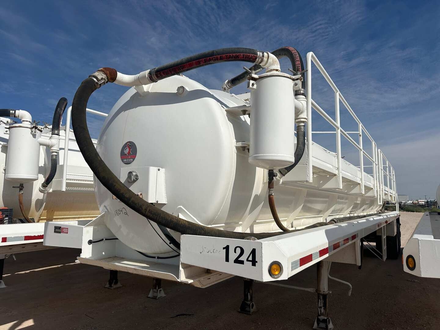 2022 DRAGON  130BBL VACUUM TRAILER (A53843)