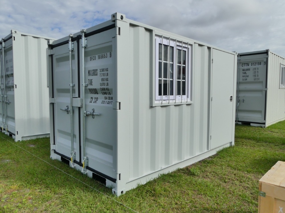 10' Container W/Side Door and Window (A57149)
