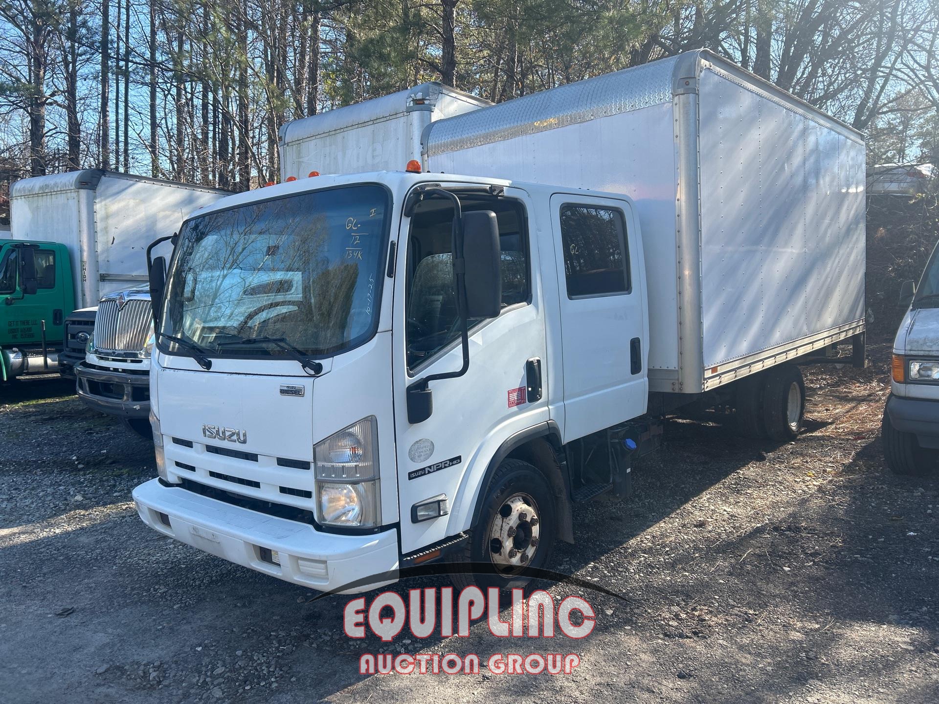 2012 ISUZU NPR CREWCAB 16FT BOX TRUCK (A59905)