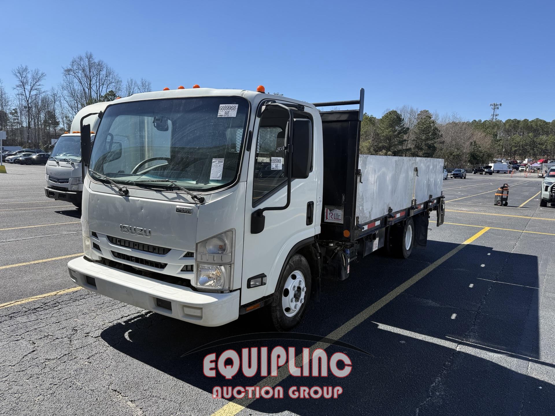2019 ISUZU NPR 4X2 S/A 18FT FLATBED (A59910)