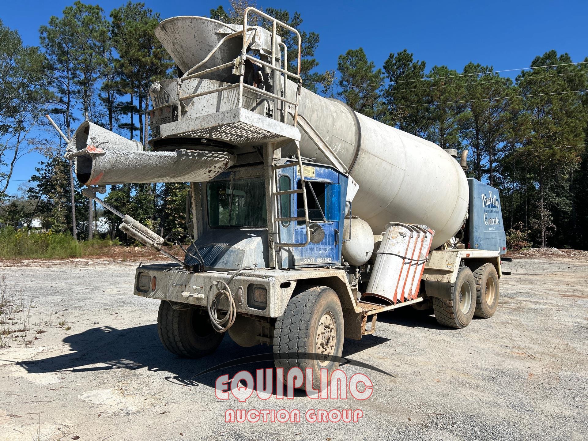 2007 TEREX ADVANCE FD3000 FRONT DISCHARGE AWD MIXER (A56129)