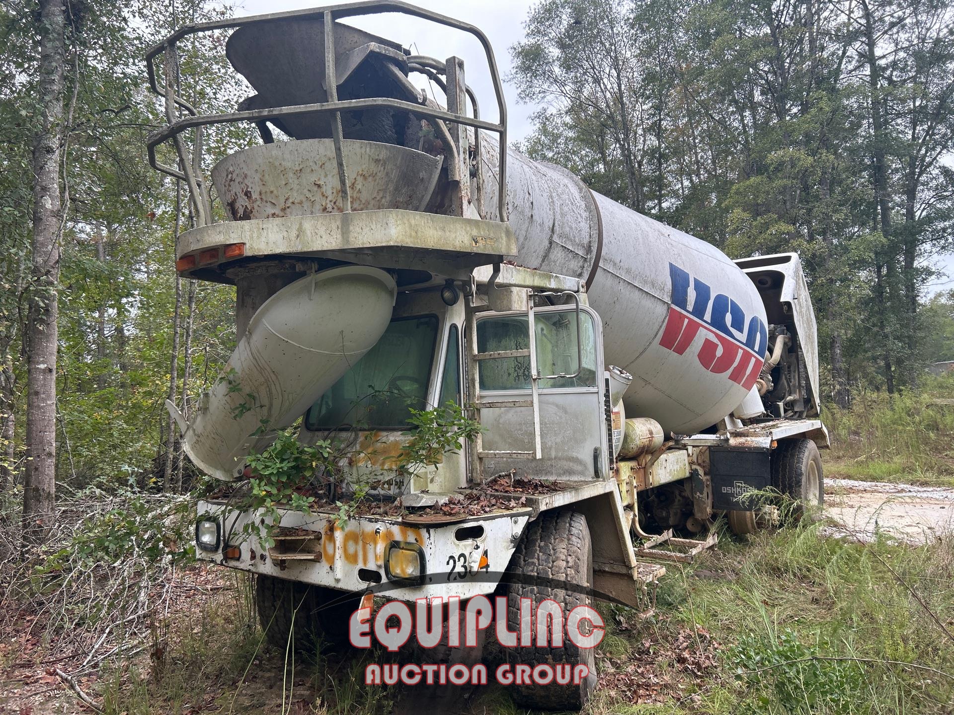 2008 OSHKOSH FRONT DISCHARGE CONCRETE TRUCK (A54313)