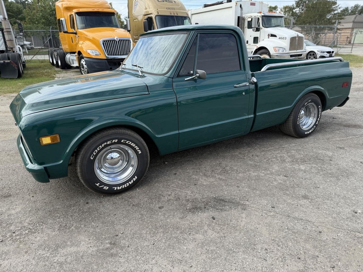 1969 CHEVROLET C10 SHORTBED PICKUP (A54607)