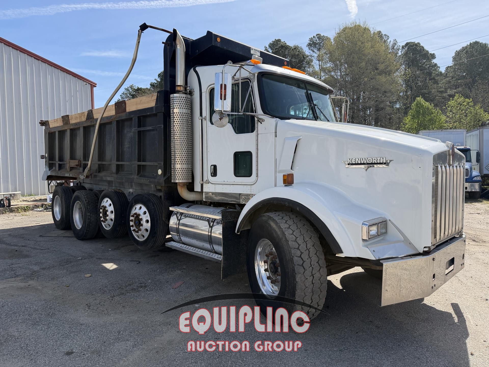 2007 KENWORTH T800 QUAD/A DUMP TRUCK (A59914)