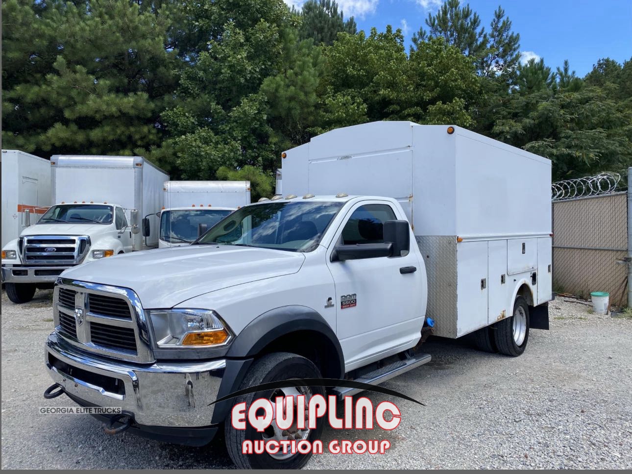 2012 DODGE RAM 5500 HD SERVICE BODY (A50505)