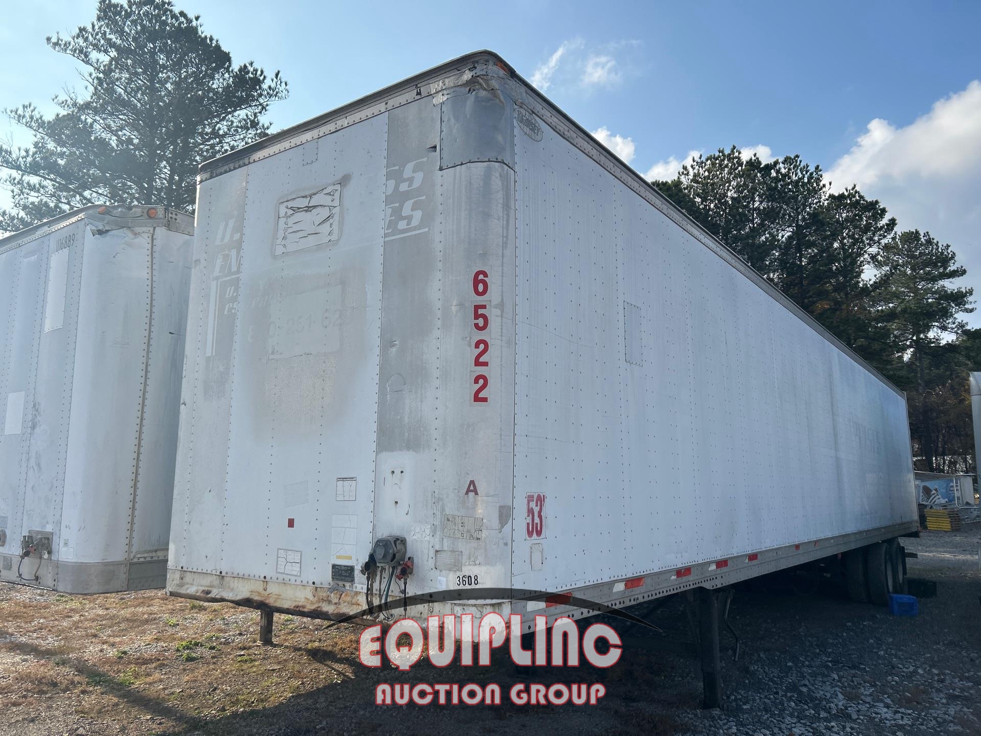 1997 DORSEY AIDT-LSCG 53 FT DRY VAN TRAILER (A59905)