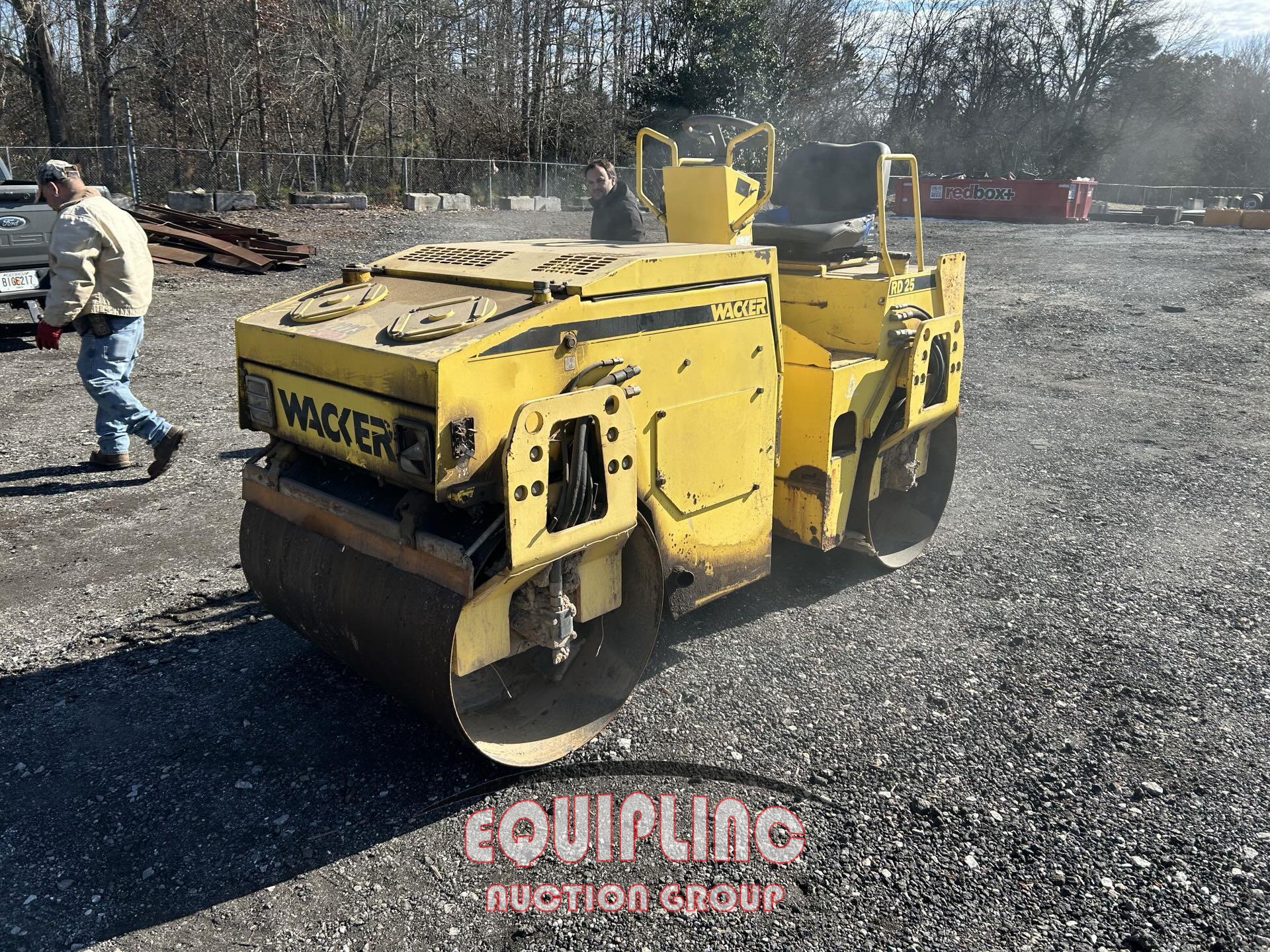 2002 WACKER RD25 ROLLER (A59912)