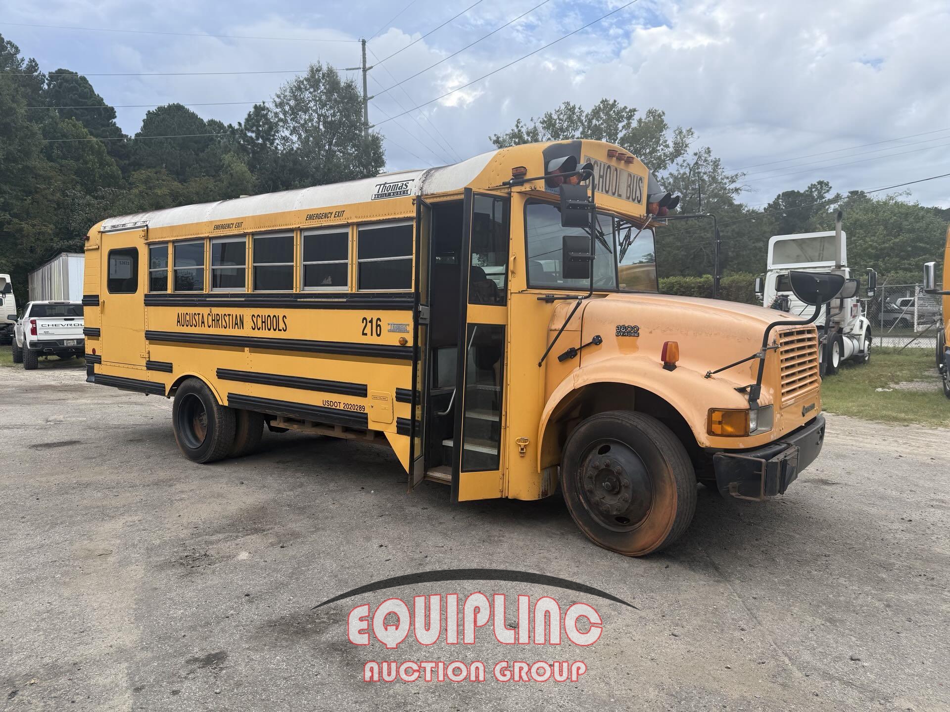 2000  INTERNATIONAL 3800 MID SIZE SCHOOL BUS (A54607)