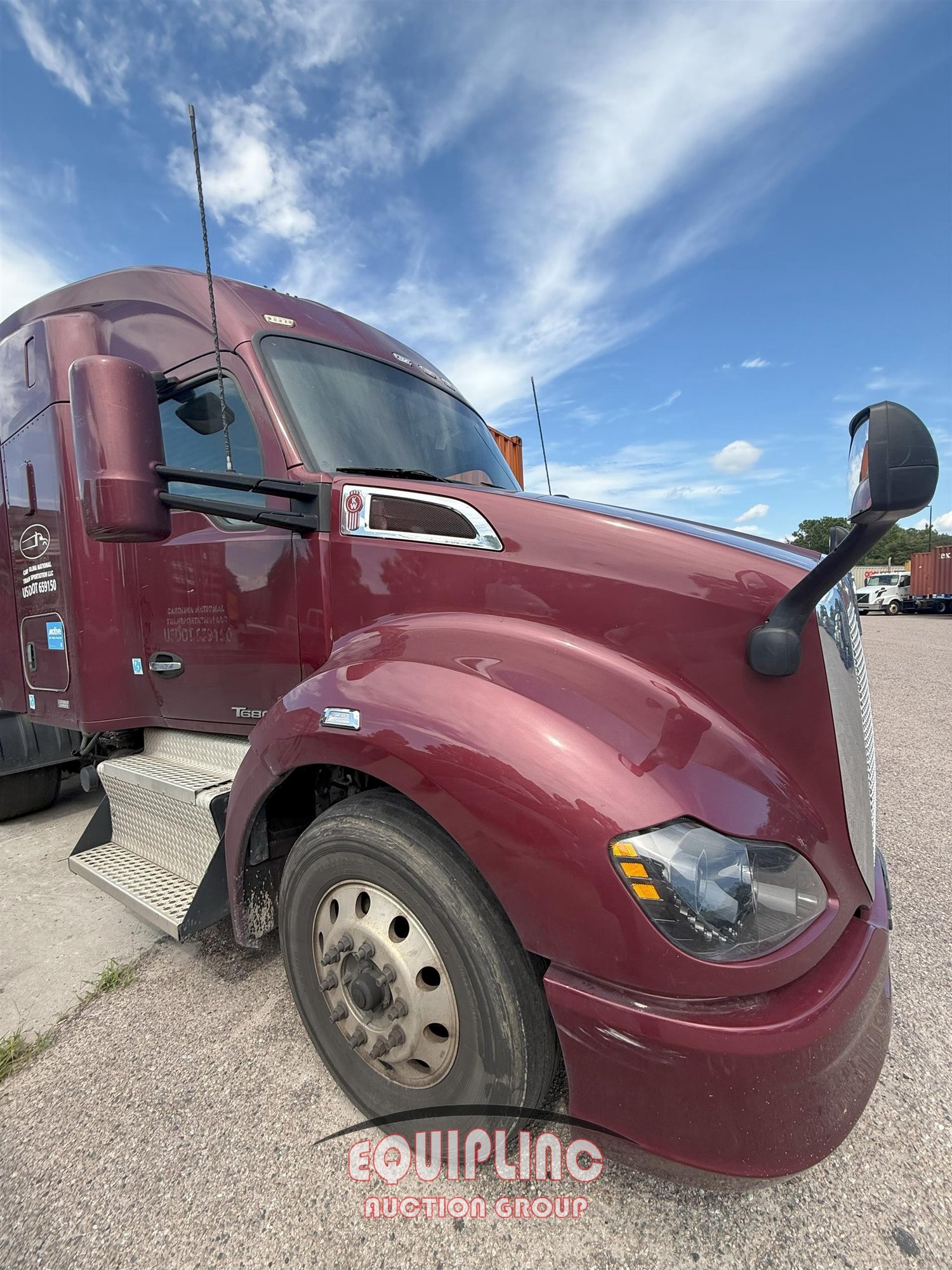 2016 KENWORTH T680 TANDEM AXLE MID ROOF SLEEPER TRUCK (A52576)