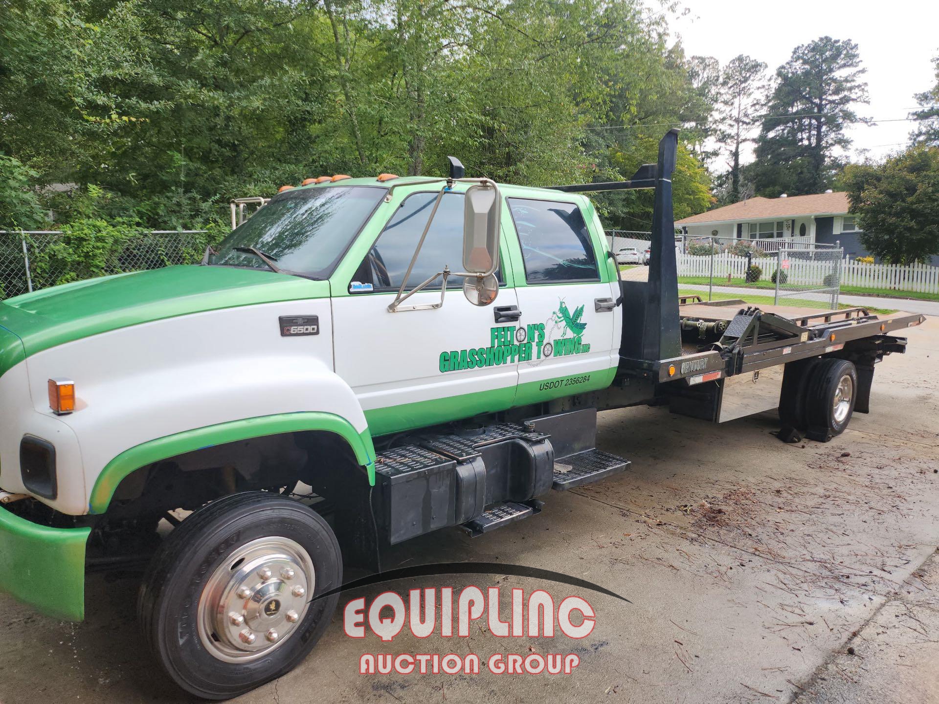 2001 CHEVEROLET C6500 3 CAR ROLL BACK (A54607)
