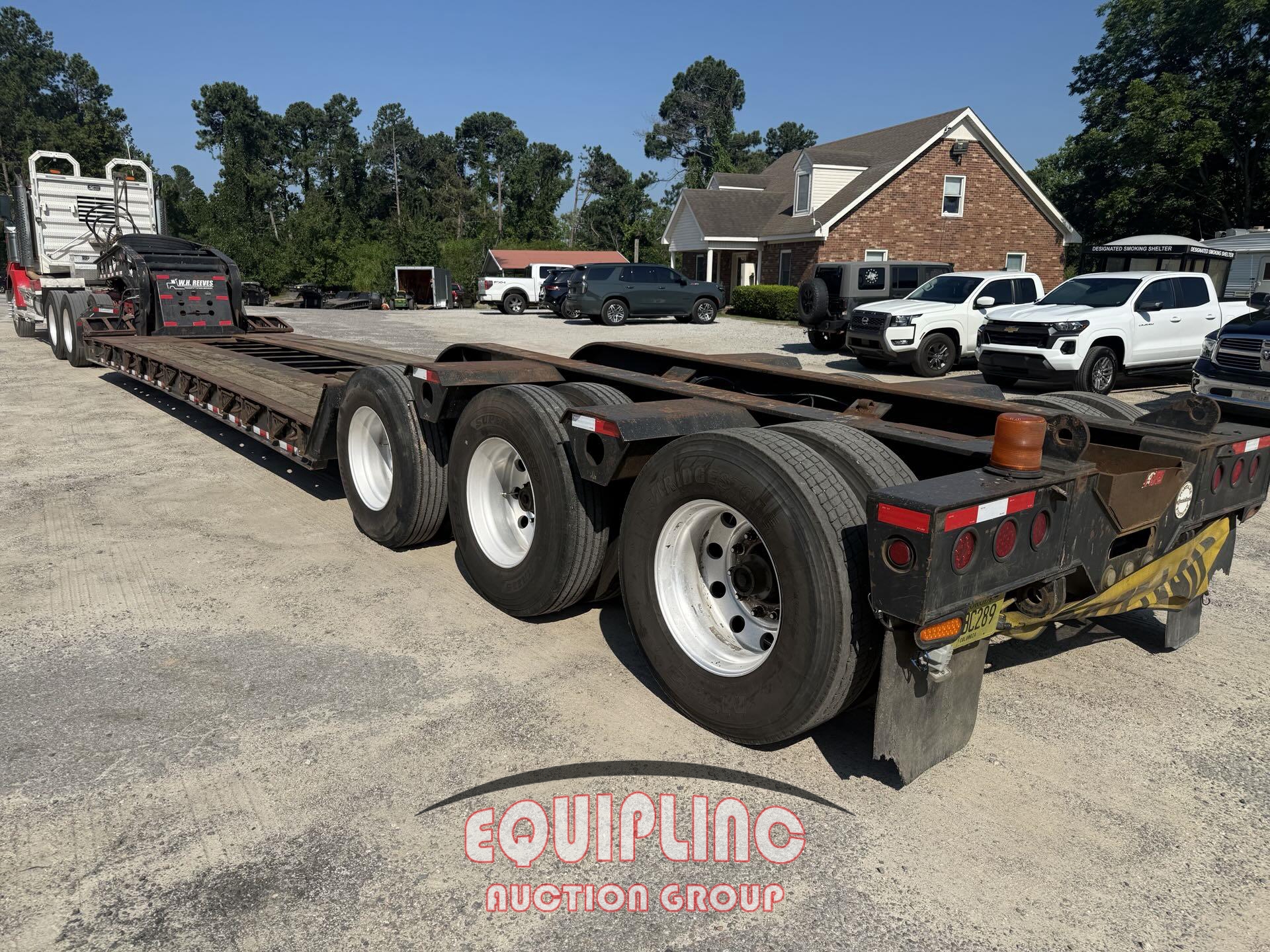 2003 FONTAINE TL50-NGB TRI AXLE RGN TRAILER (A50046)