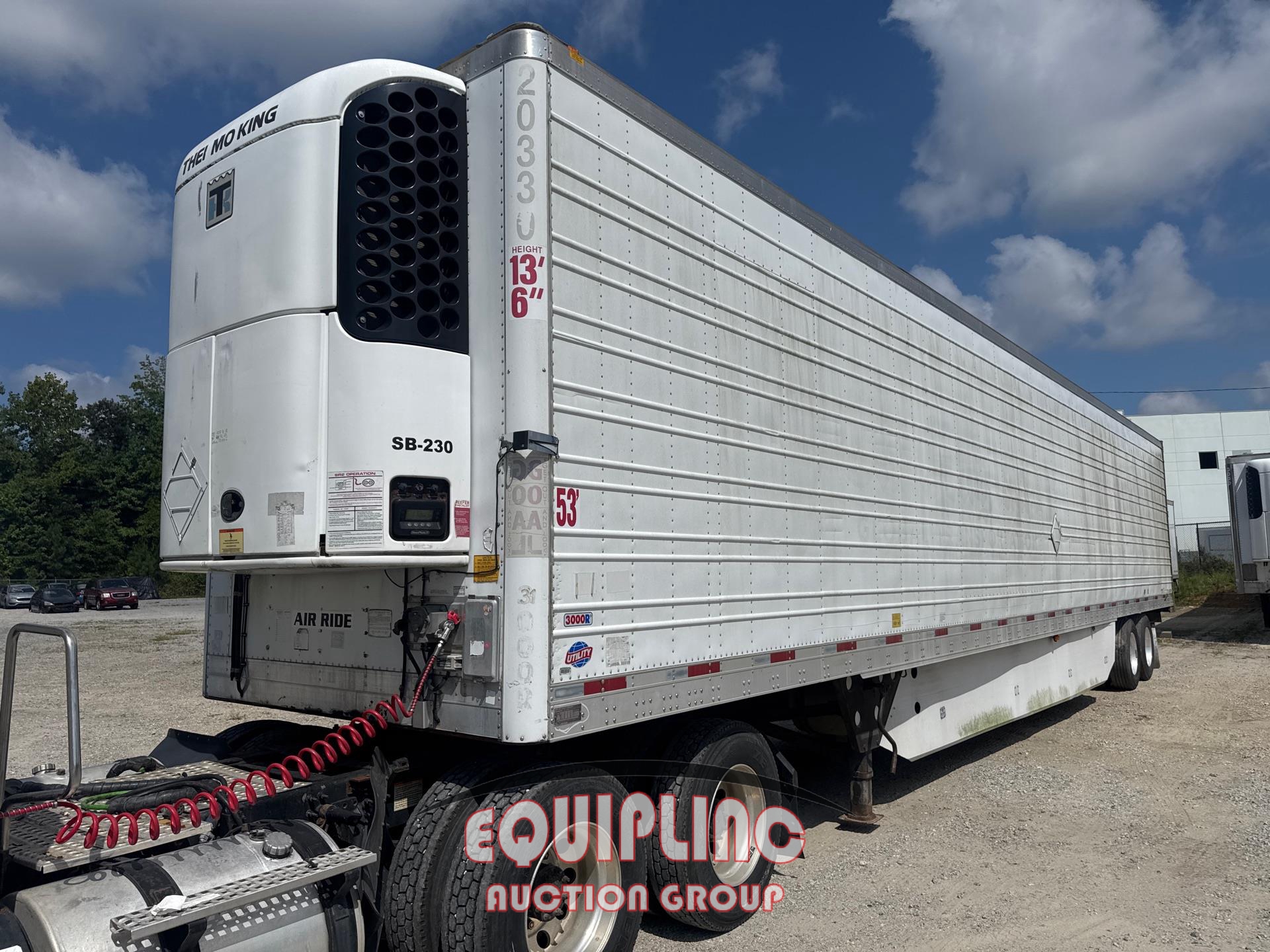 2013 UTILITY VS2RA 53FT REEFER TRAILER (A52577)