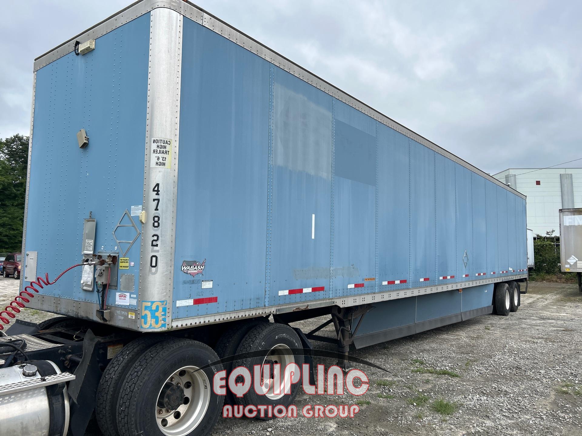 2012 WABASH 53FT DRY VAN TRAILER (A52576)