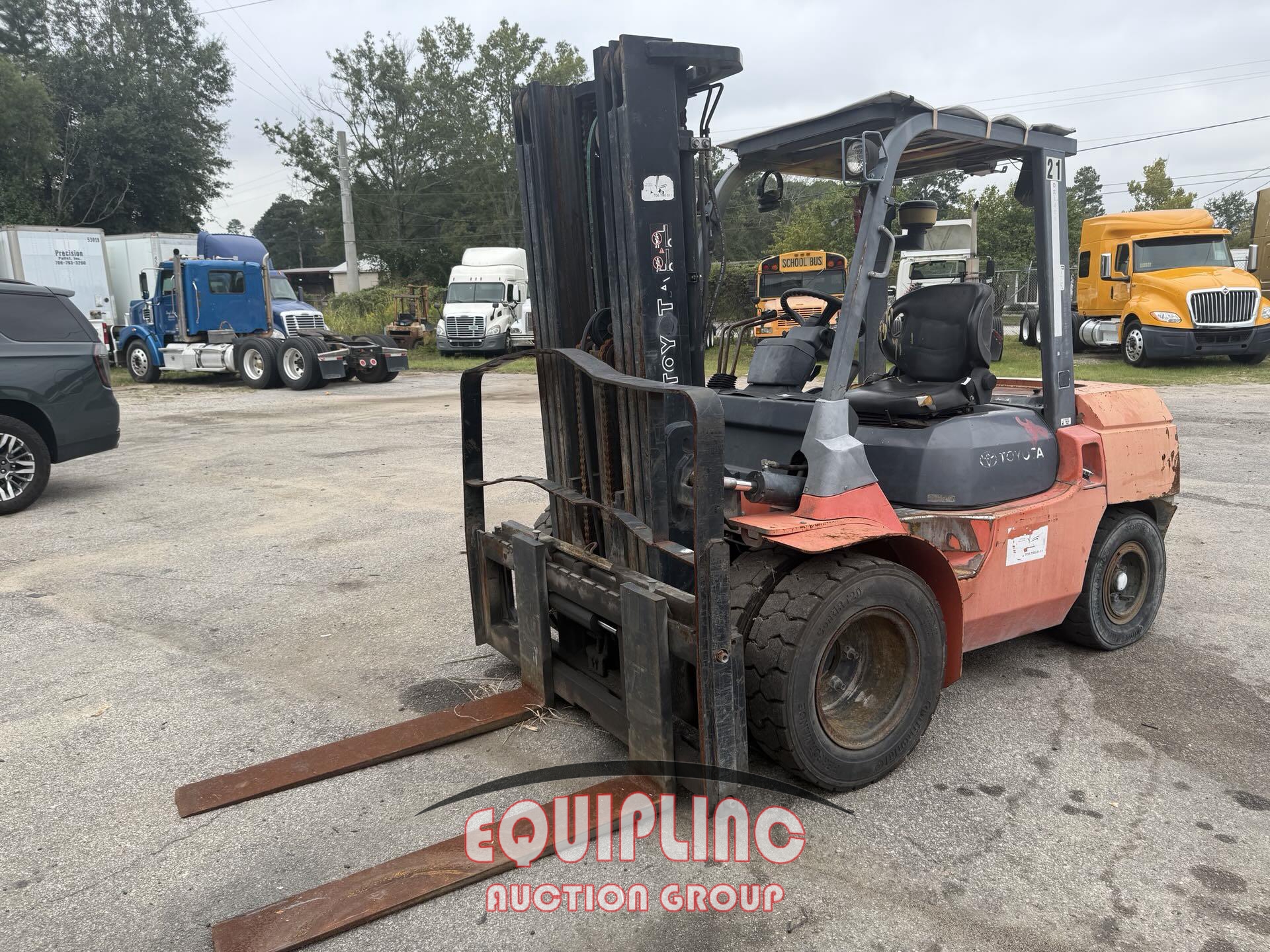 2002 TOYOTA 7FDKU40 FORKLIFT (A57880)