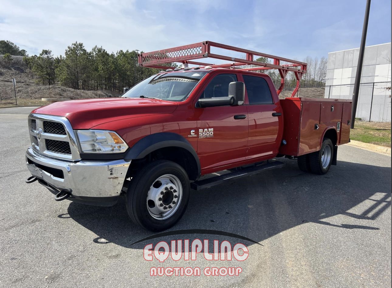 2017 RAM 550HD CREW CAB UTILITY TRUCK (A45678)