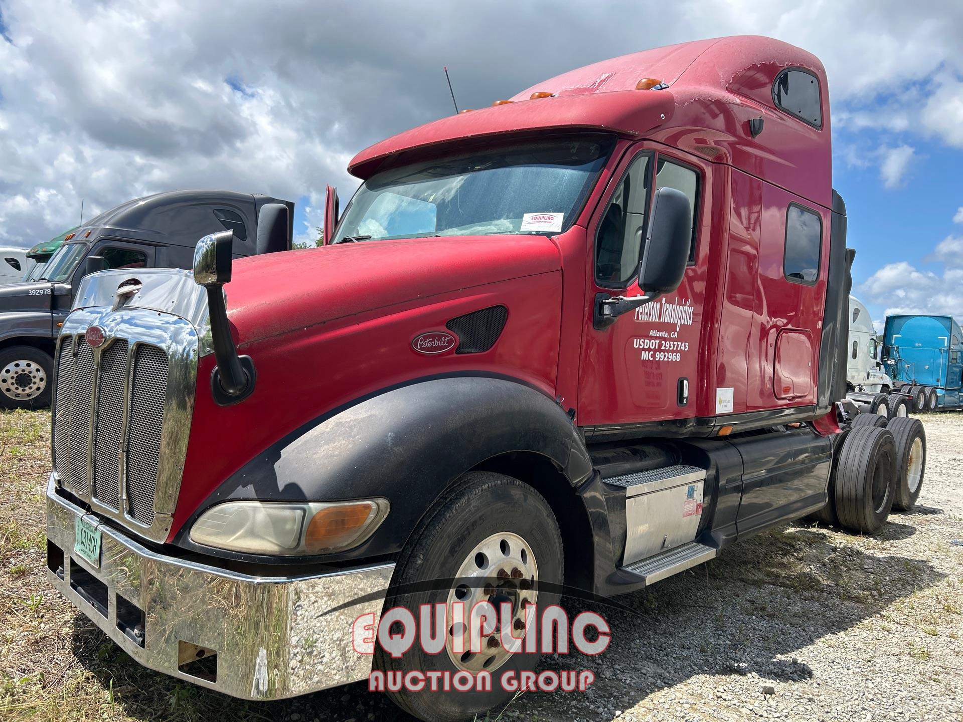 2007 PETERBILT 387 TANDEM AXLE SLEEPER TRUCK (A52577)