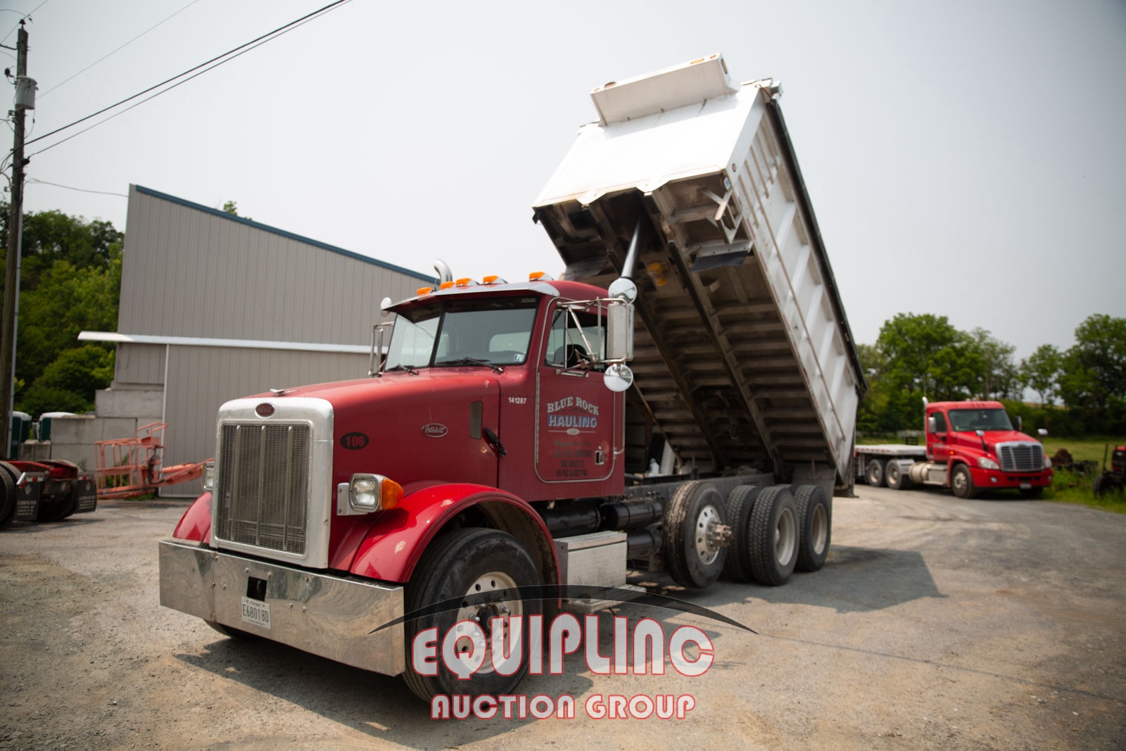 2005 PETERBILT 357 TRI AXLE DUMP TRUCK (A51222)