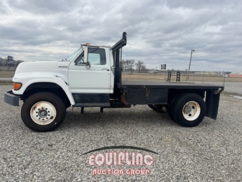 1998 FORD F-800 4X2 S/A FLATBED/ TANKER (A59910)