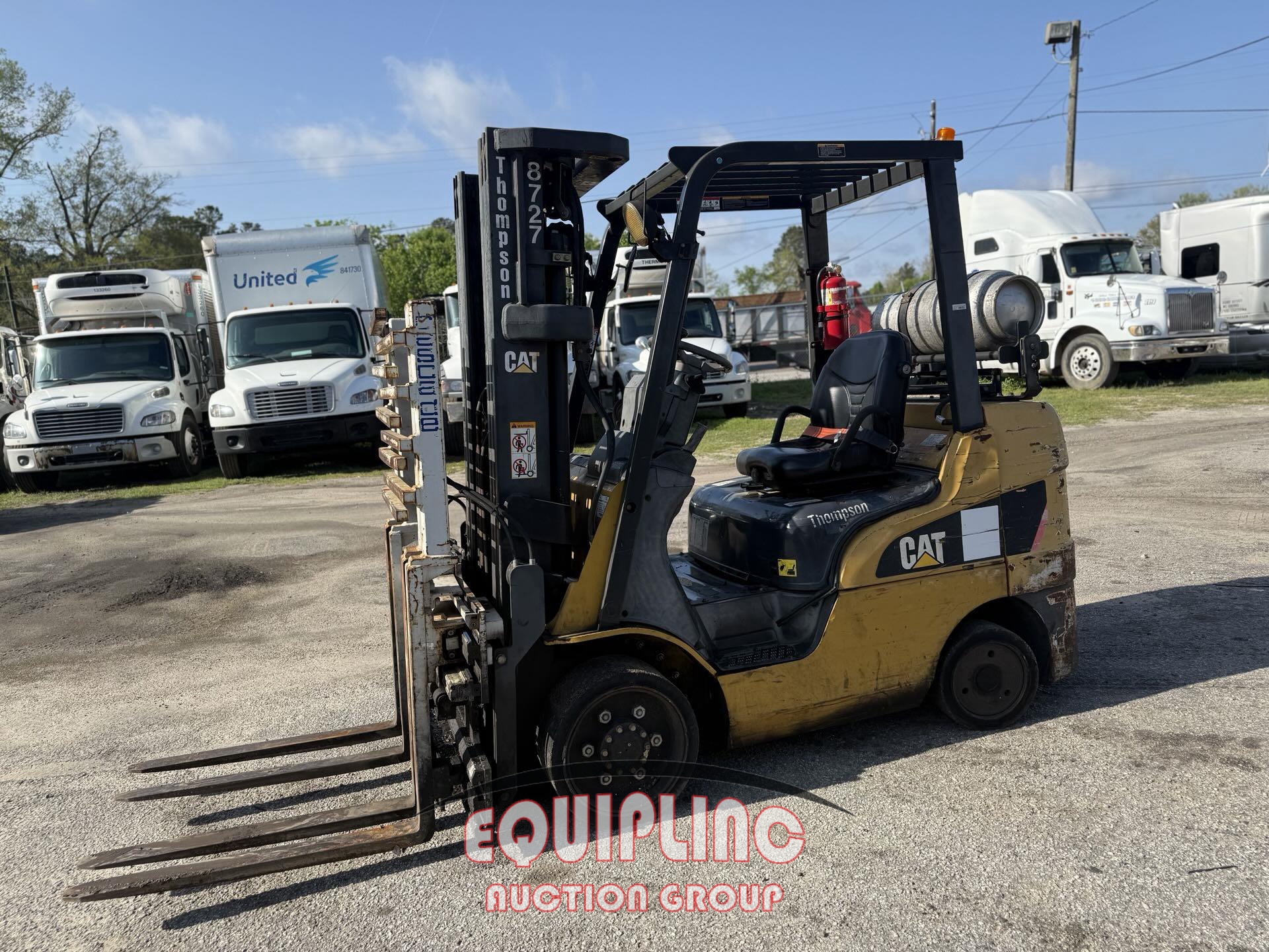 2007 CATERPILLAR C6000 LP FORKLIFT (A43004)