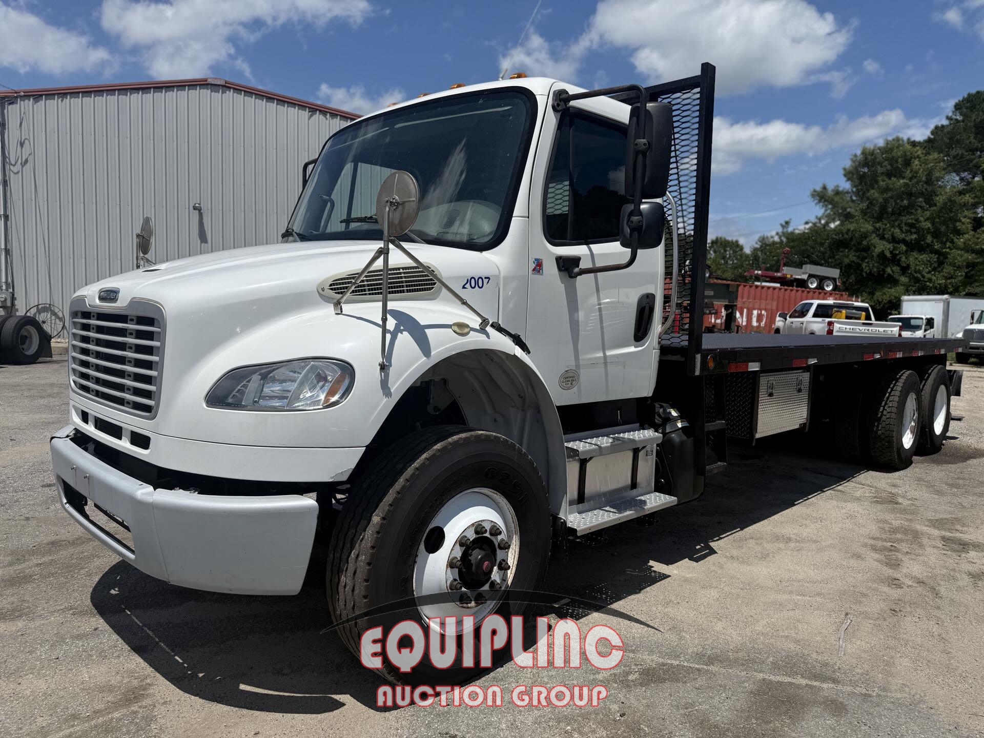 2014 FREIGHTLINER M2 TANDEM AXLE 24FT FLATBED (A45678)