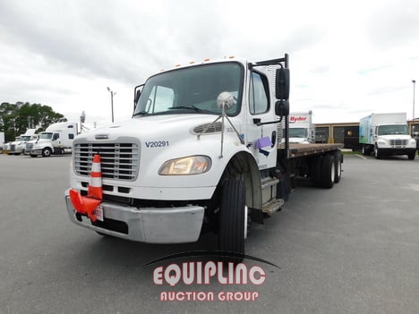 2015 FREIGHTLINER M2 TANDEM AXLE 24FT FLATBED (A54607)