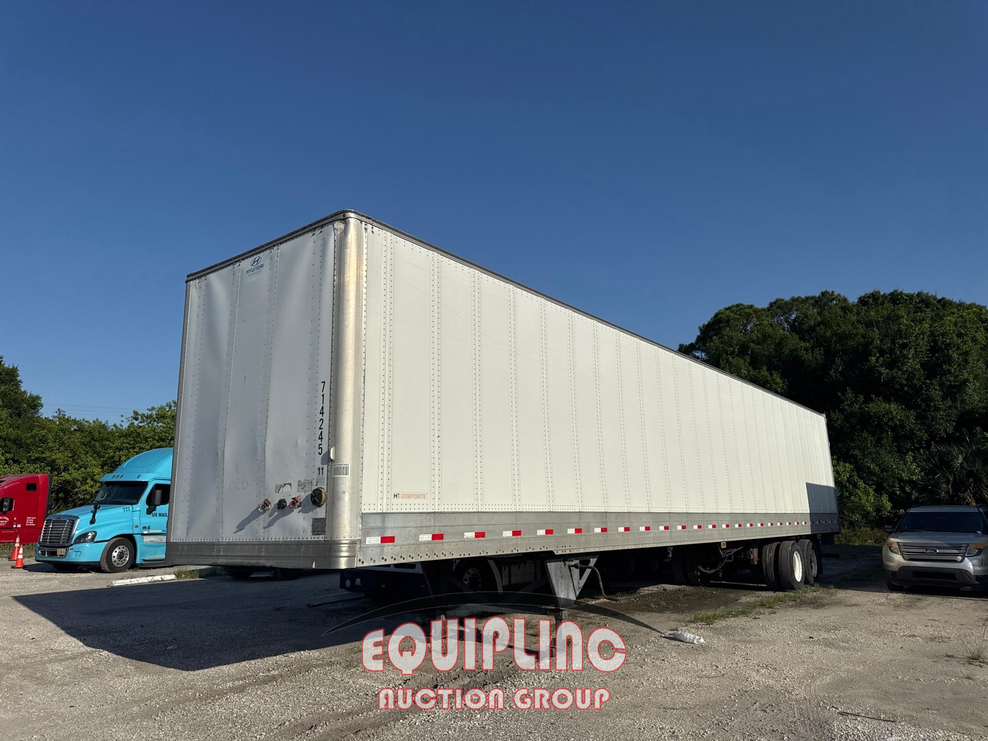 2014 HYUNDAI 53FT DRY VAN TRAILER (A57880)