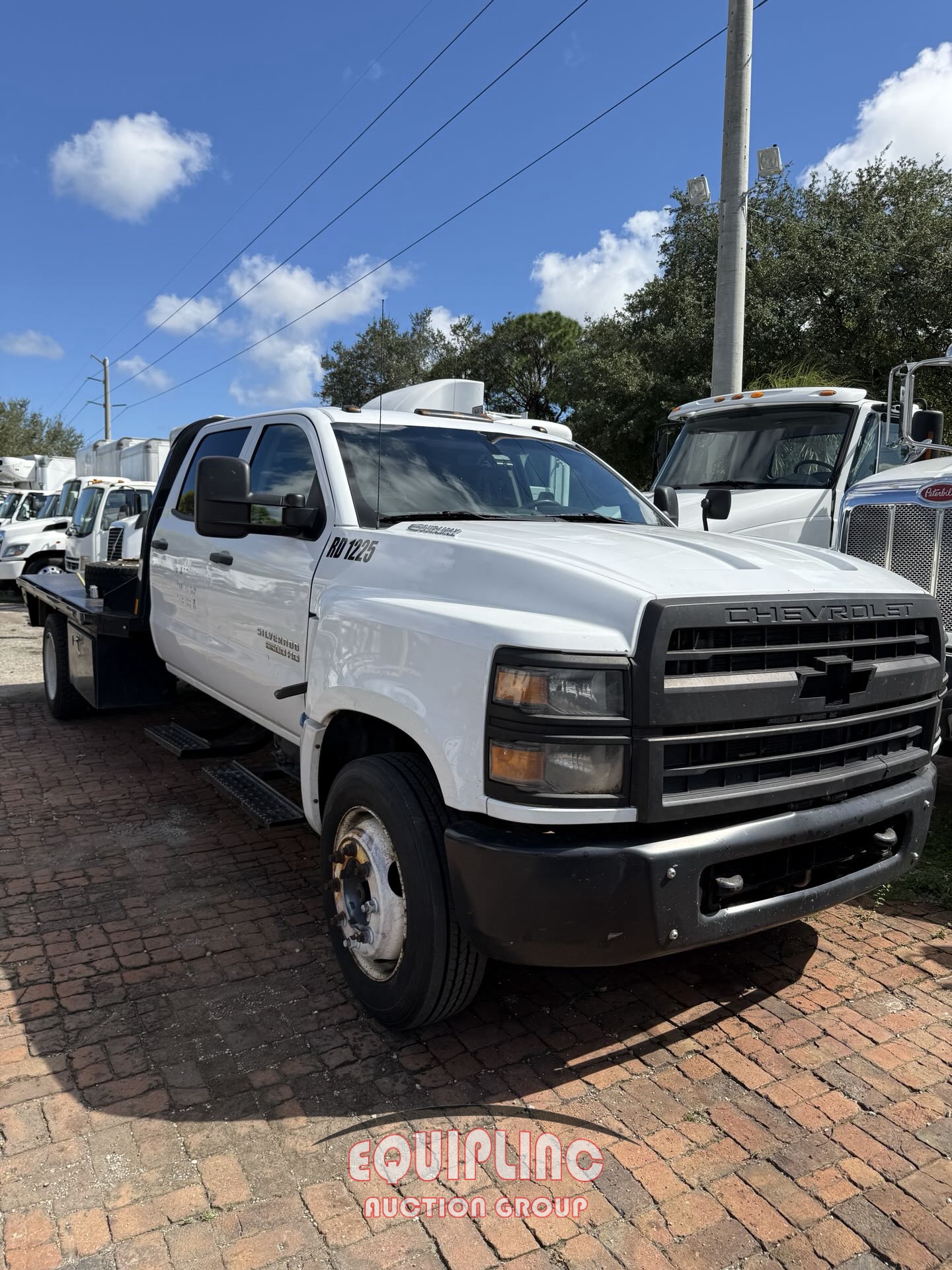 2019 CHEVROLET SILVERADO 11FT FLATBED (A57880)