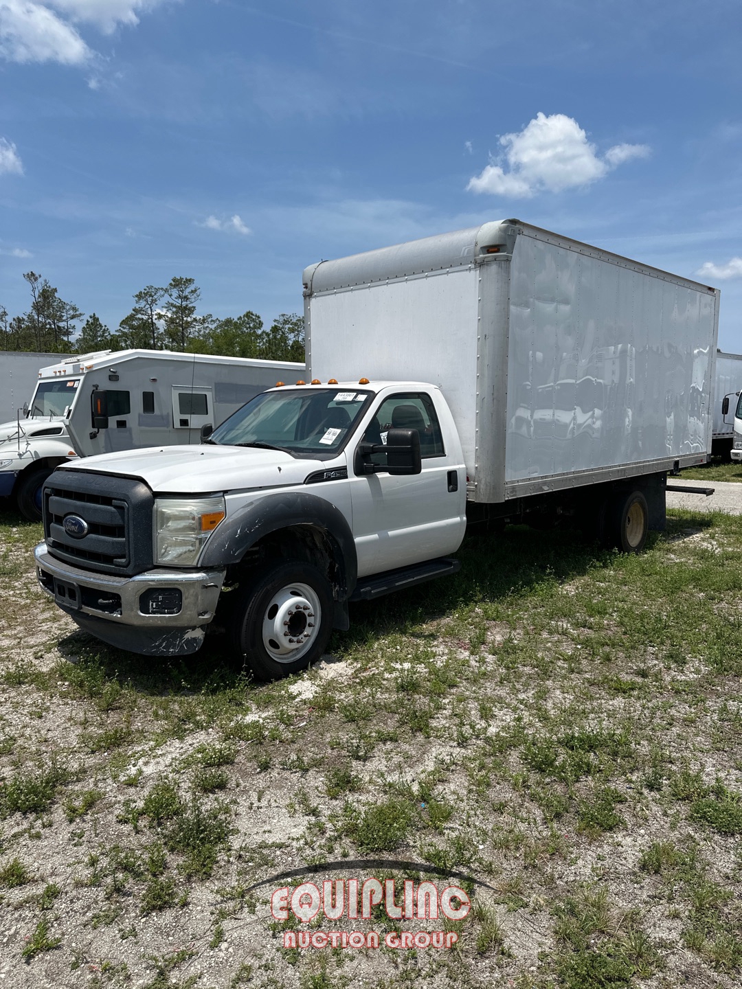 2016 FORD F550 BOX TRUCK (A45676)