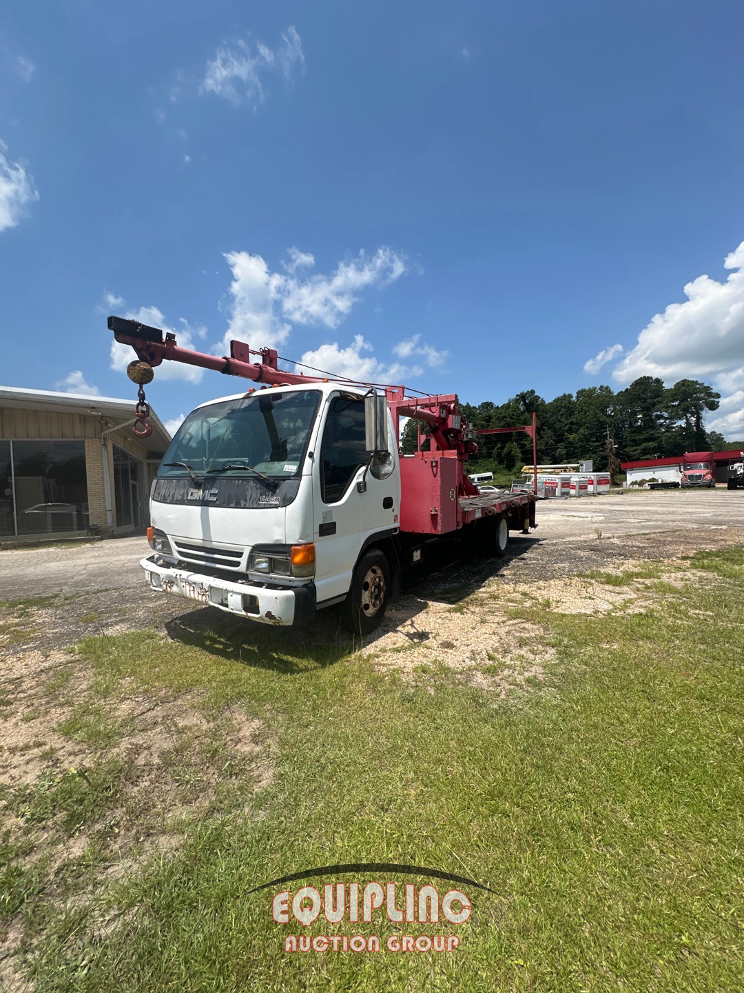 2001 GMC W4 CRANE TRUCK (A51222)
