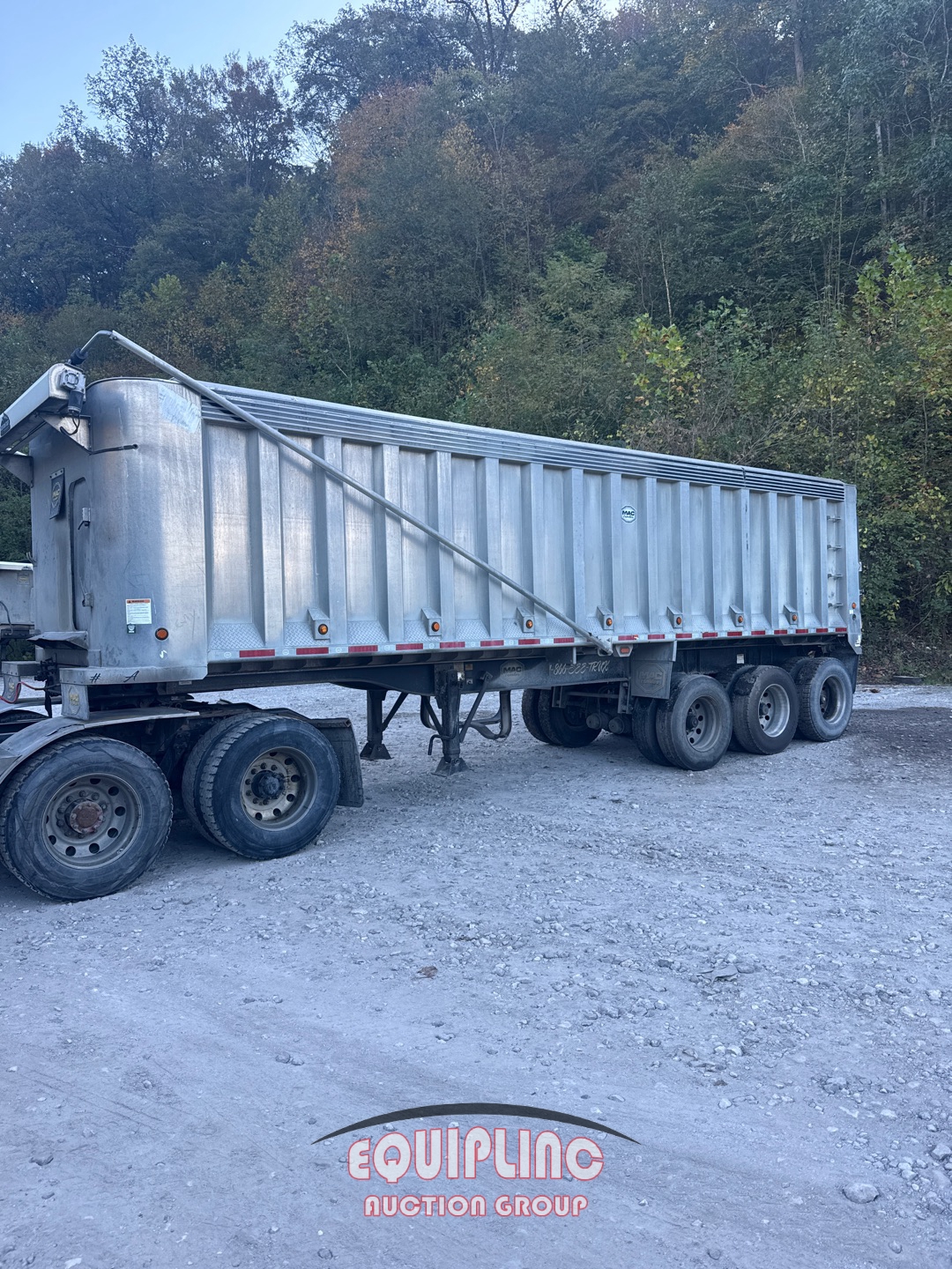 2020 MAC TRI-AXLE FRAME TYPE END DUMP TRAILER (A56129)