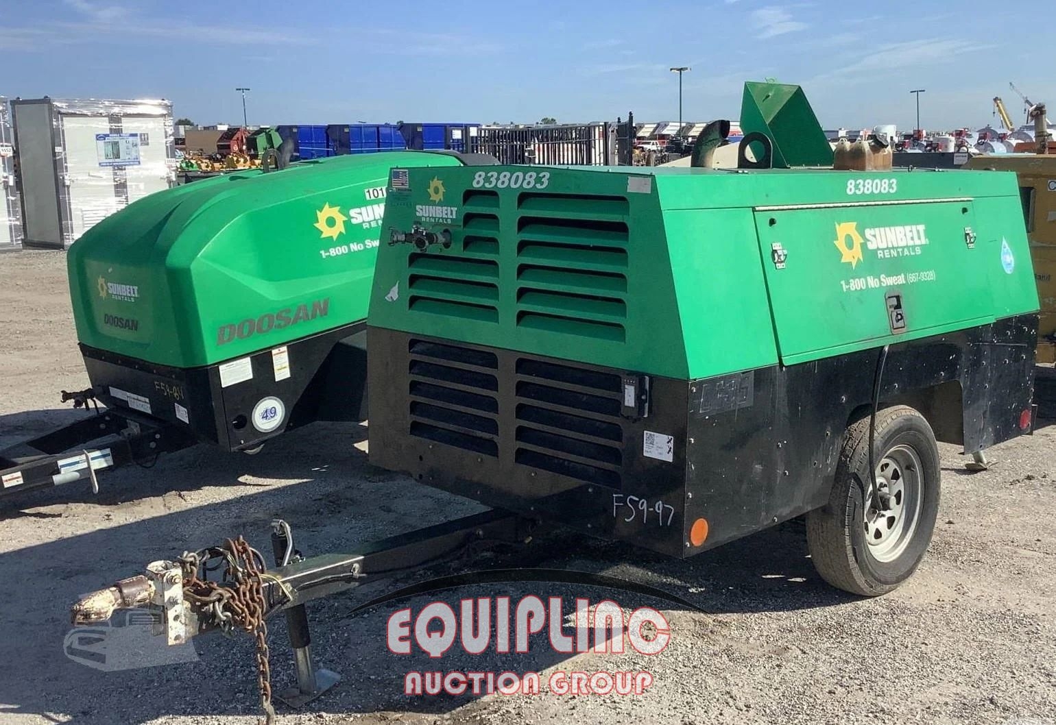 2012 SULLIVAN PALATEK AIR COMPRESSOR (A51222)