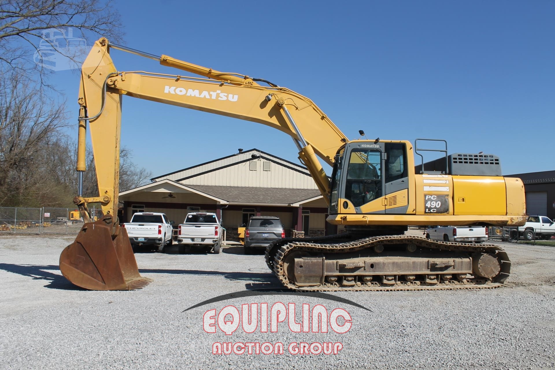 2014 KOMATSU PC490 LC-10 CRAWLER EXCAVATOR (A52576)