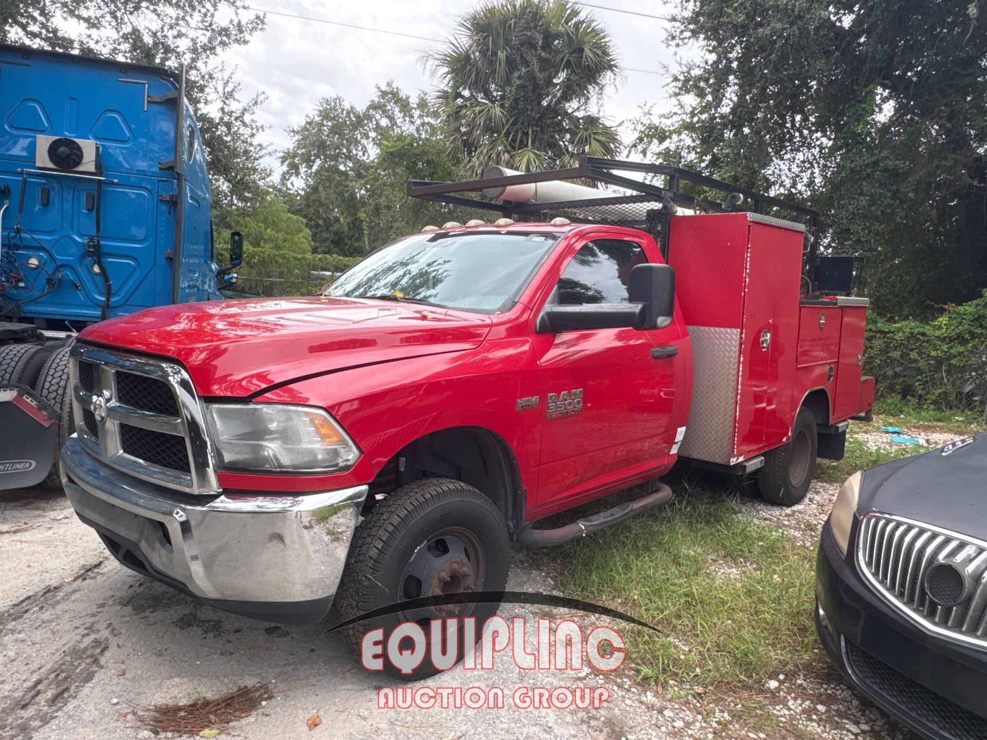 2016 RAM 3500 HD SERVICE BODY TRUCK (A53426)