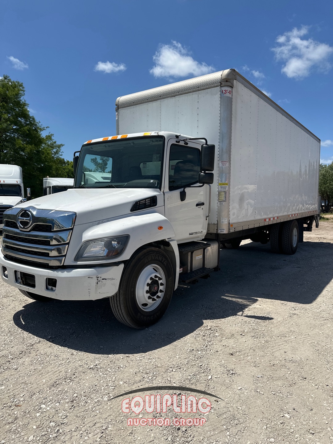 2021 HINO 268 BOX TRUCK (A43004)
