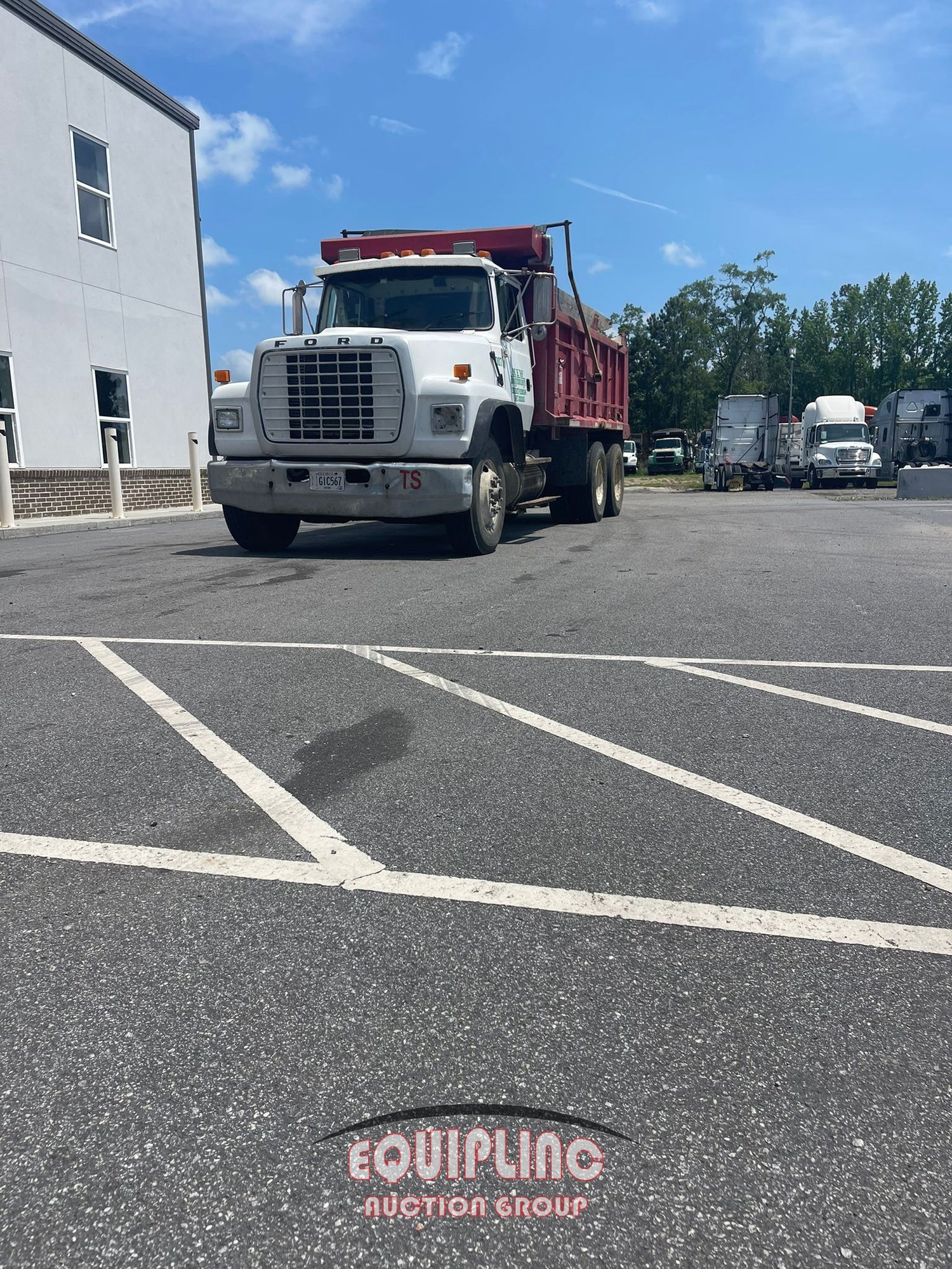 1995 FORD DUMP TRUCK (A51222)