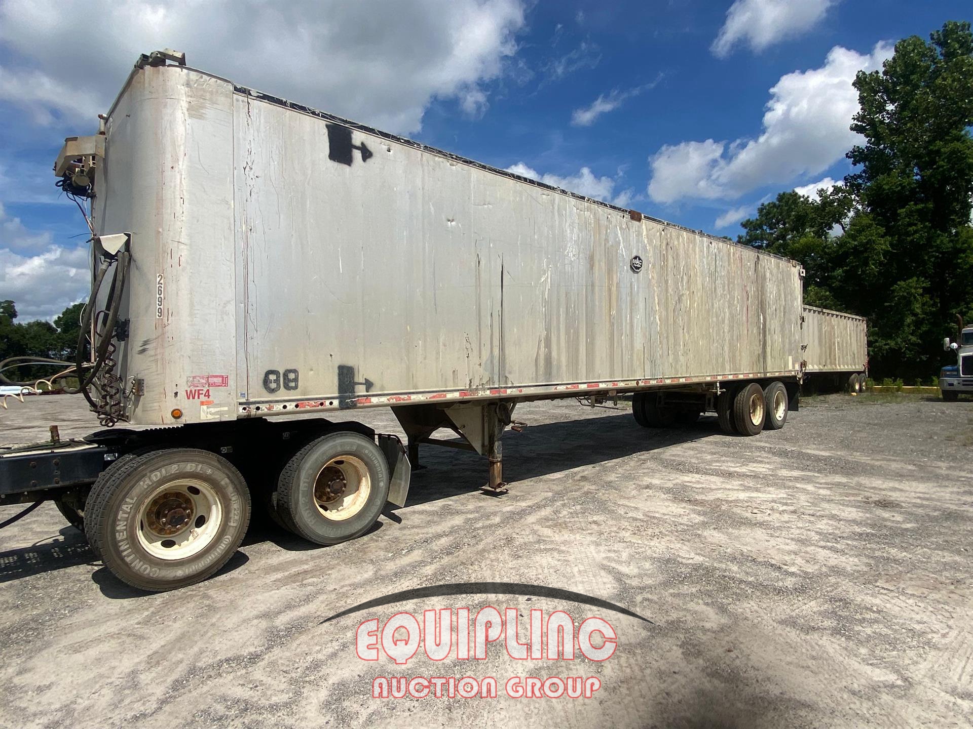 2012 MAC MFG 53' WALKING FLOOR REFUSE TRAILER (A53426)