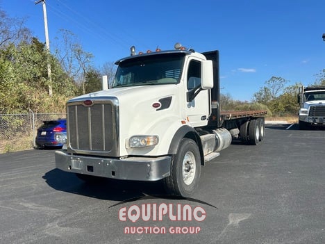2018 PETERBILT 567 FLATBED DUMP (A57880)