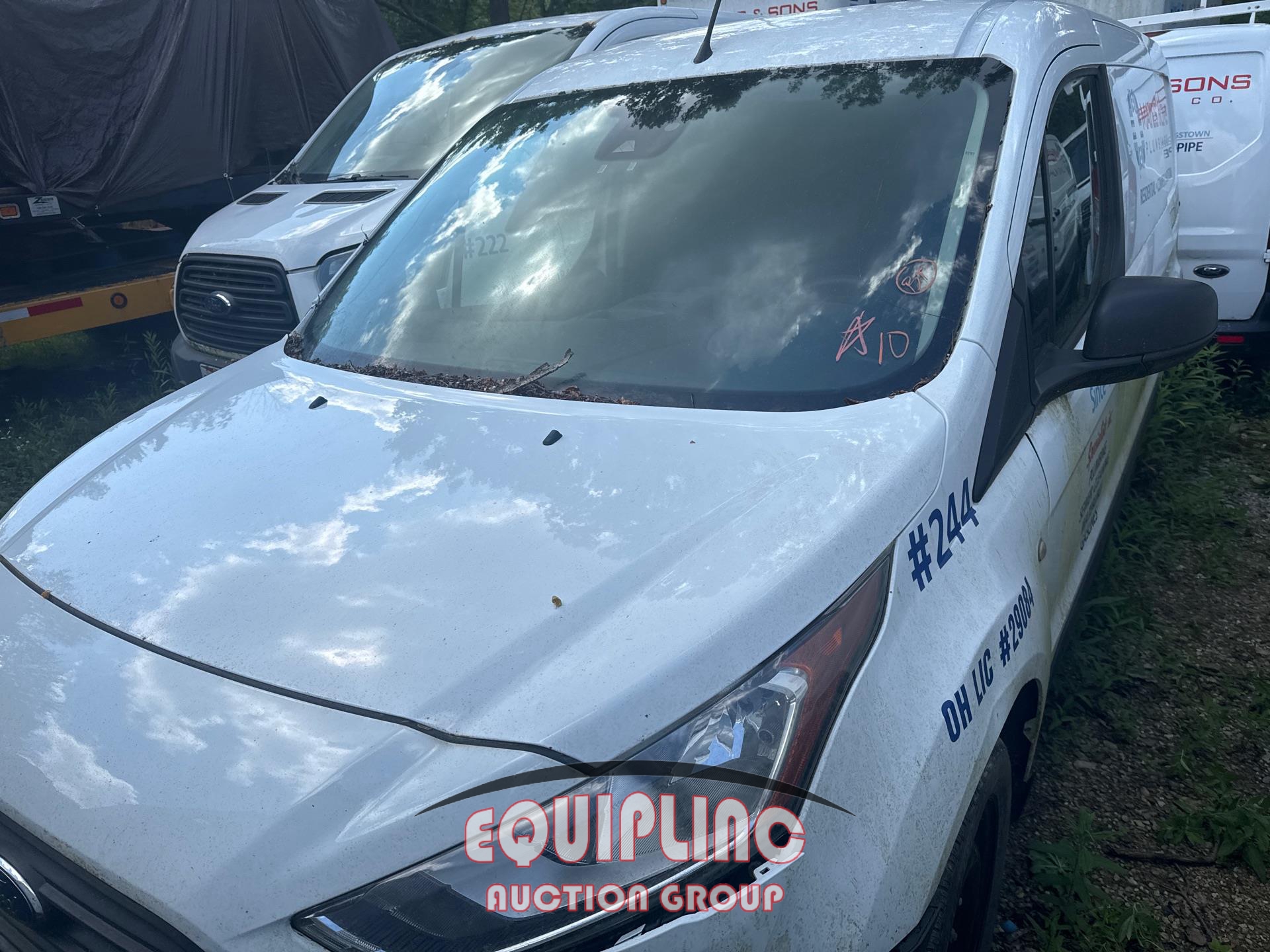 2019 FORD TRANSIT CONNECT CARGO VAN (A52577)