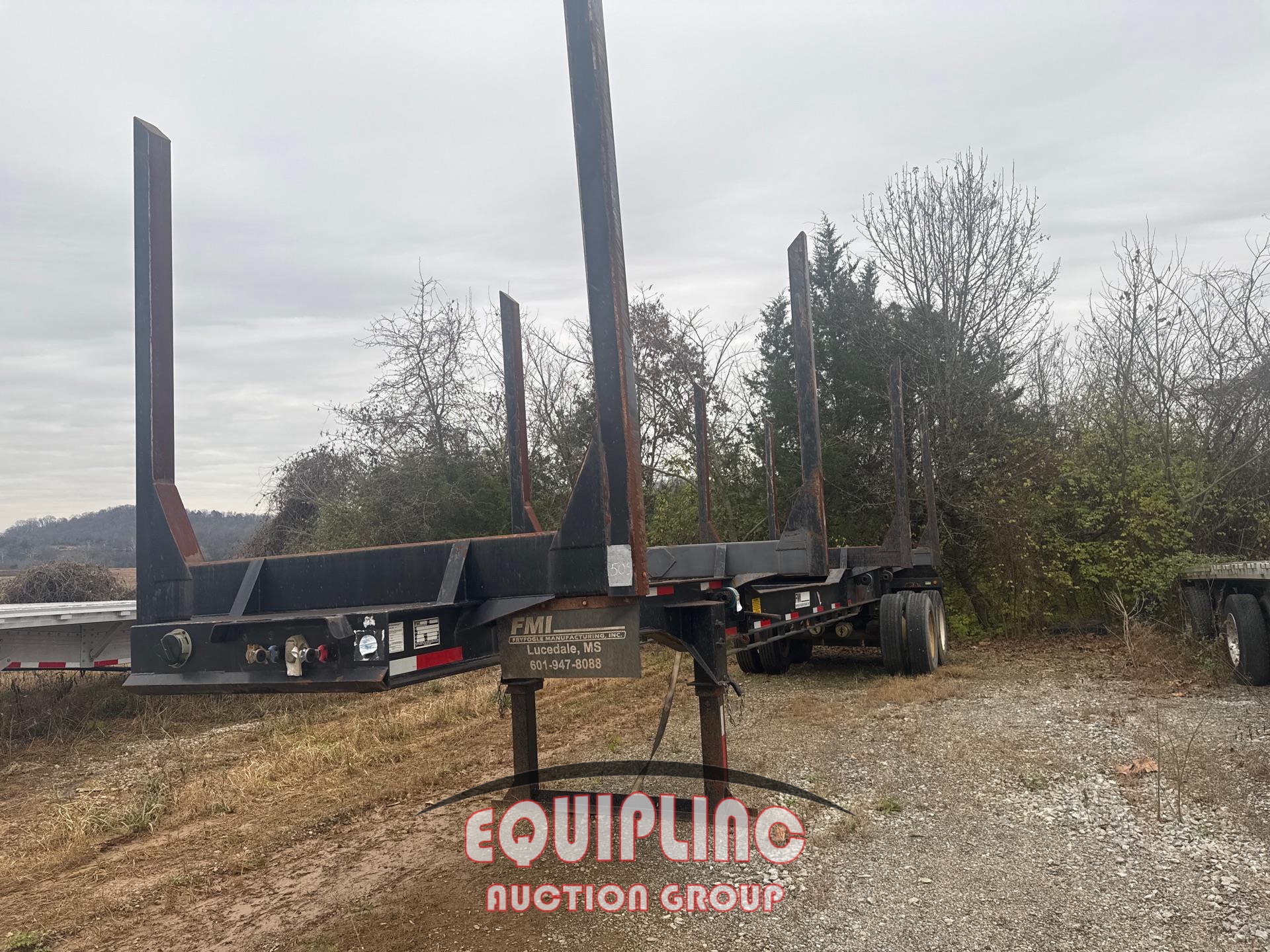 2020 FRYFOGLE 40 LOG TRAILER (A59575)