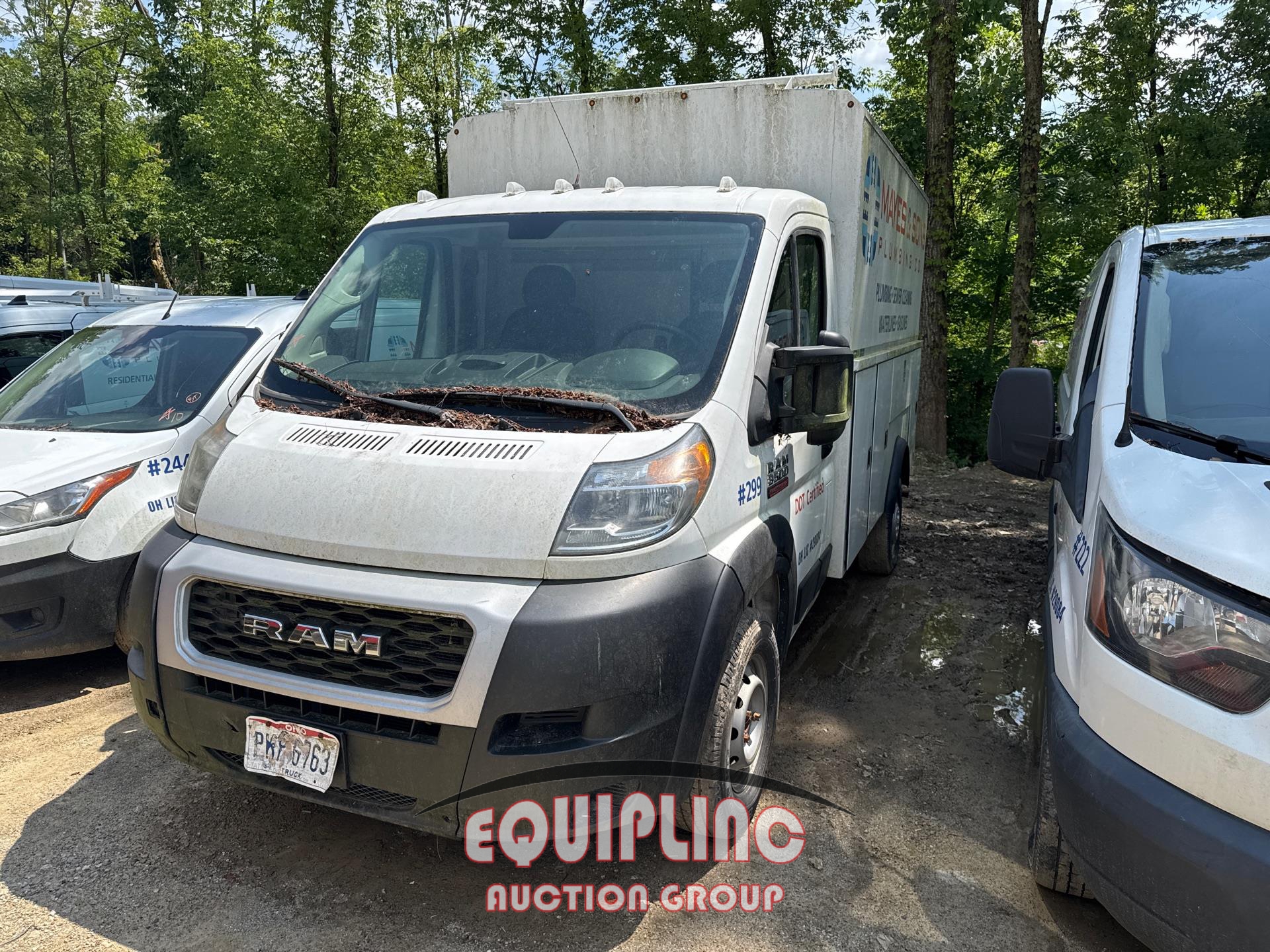 2019 RAM CUTAWAY SERVICE BODY TRUCK (A52577)