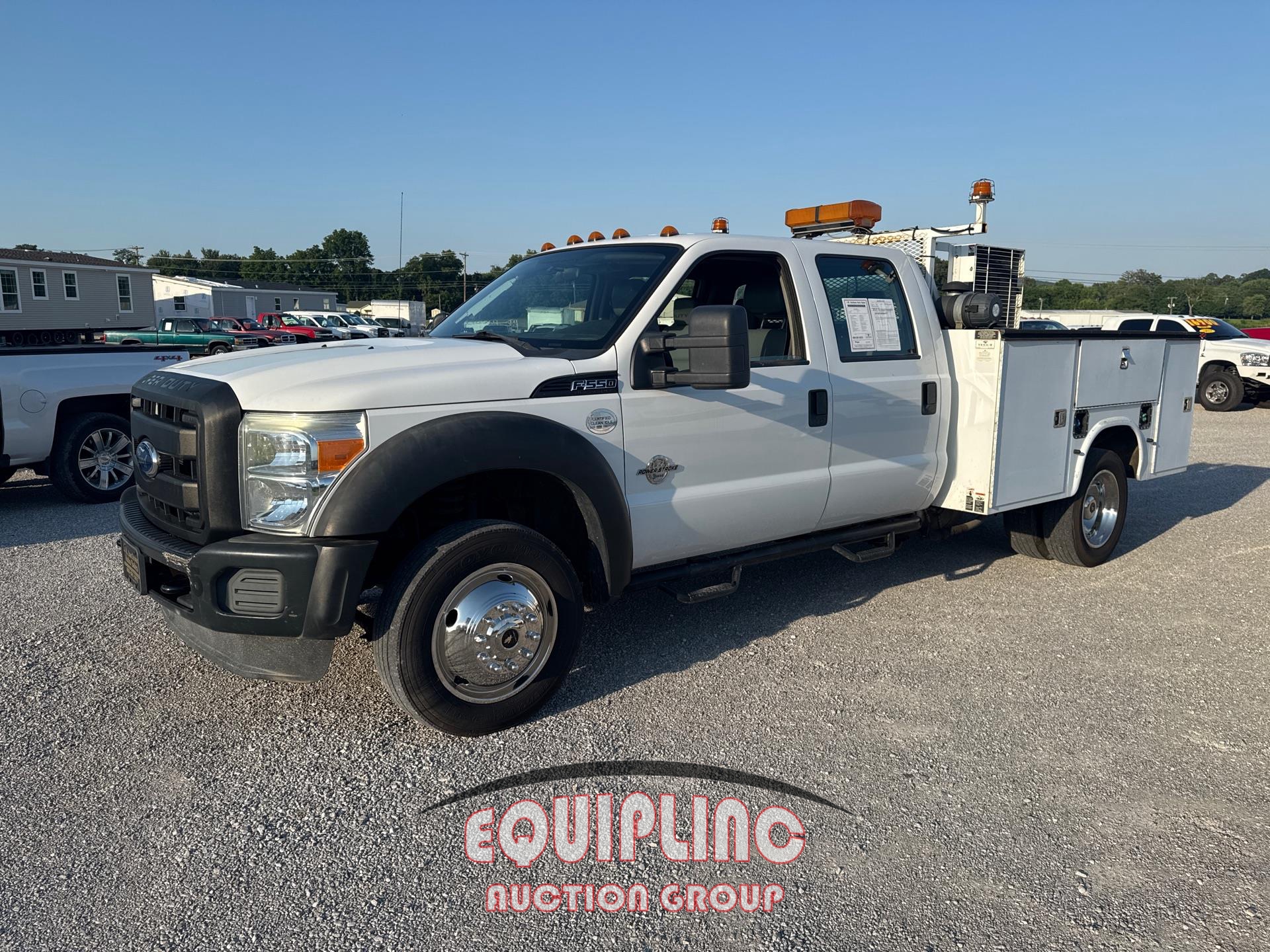 2011 FORD F550 CREW CAB (A50046)