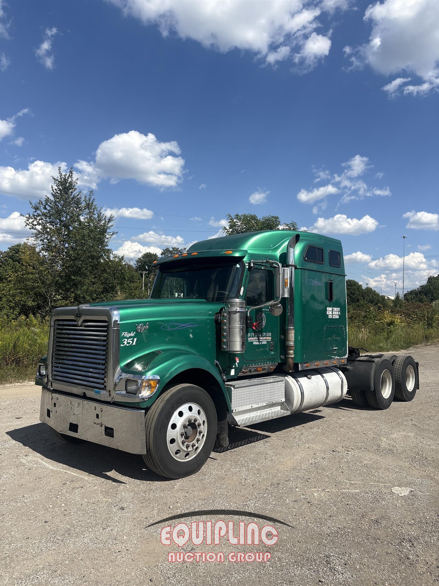 2003 INTERNATIONAL 9900I TANDEM AXLE SLEEPER (A53426)