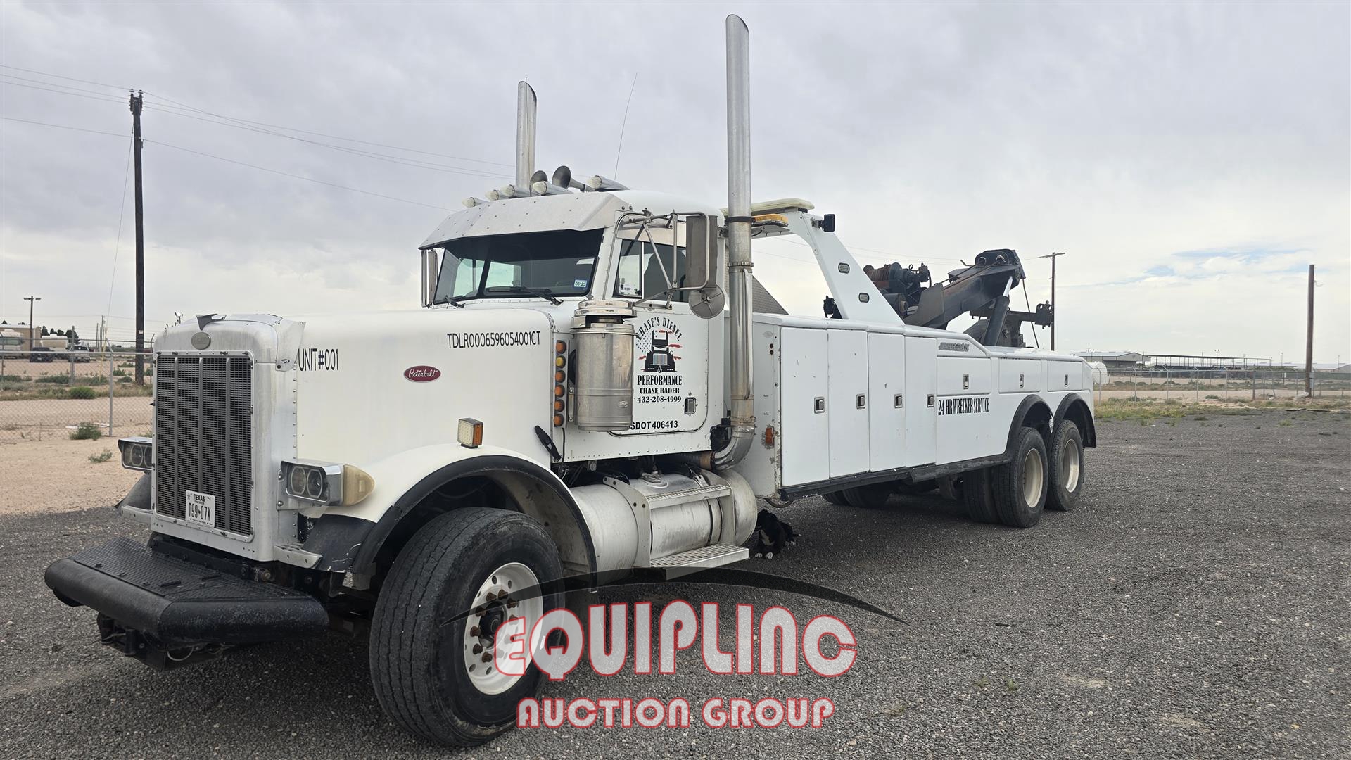 1996 PETERBILT 357 35 TON WRECKER (A50505)