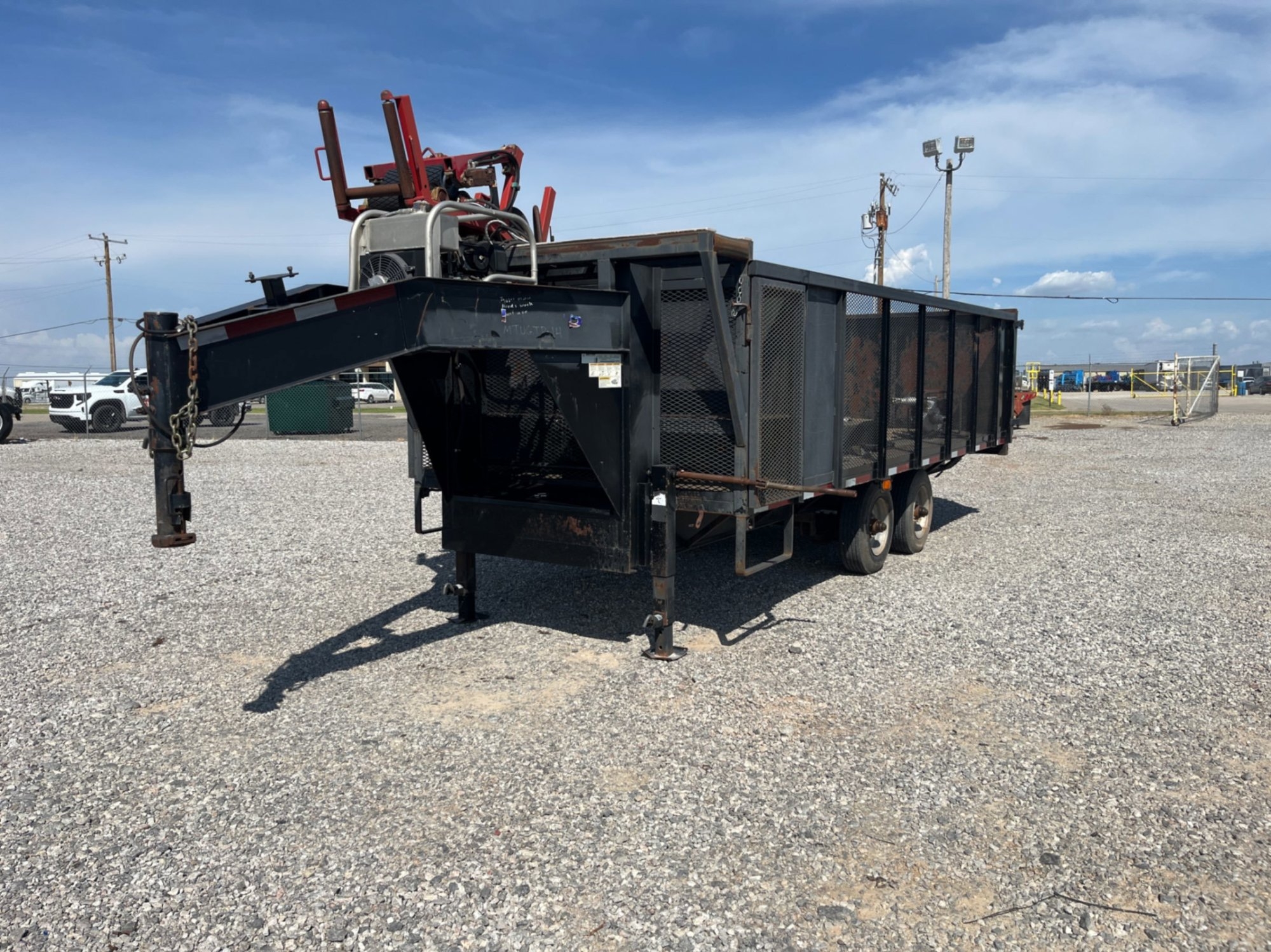 2014 AMERITRAIL LAY FLAT HOSE TUGGER TRAILER (A58214)