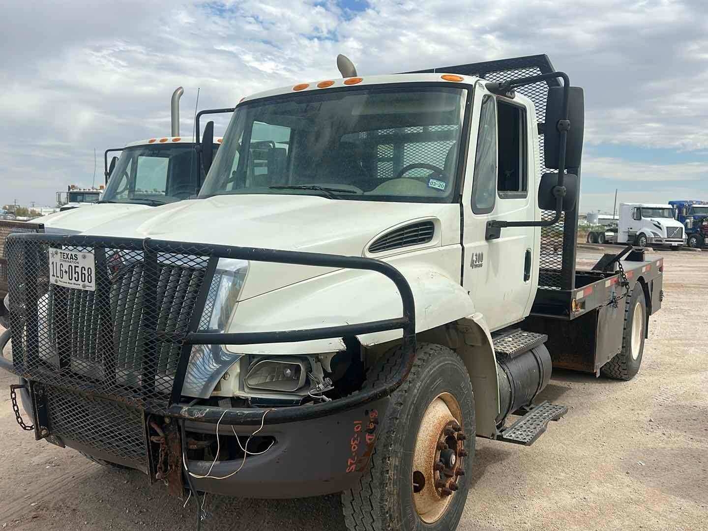 2008 INTERNATIONAL MA025 FLATBED (A58214)