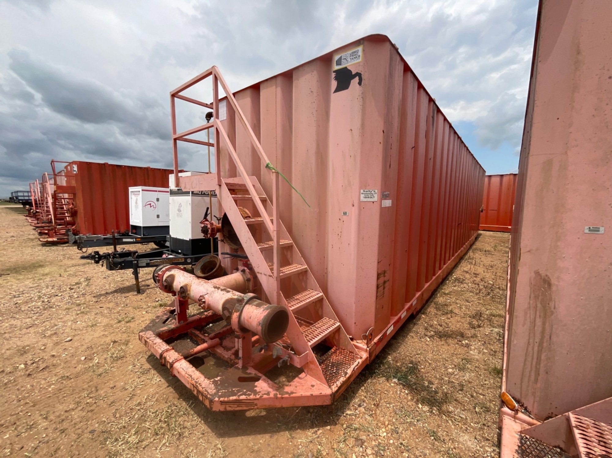 2007- 500BBL WHEELED FRAC TANK (A47001)