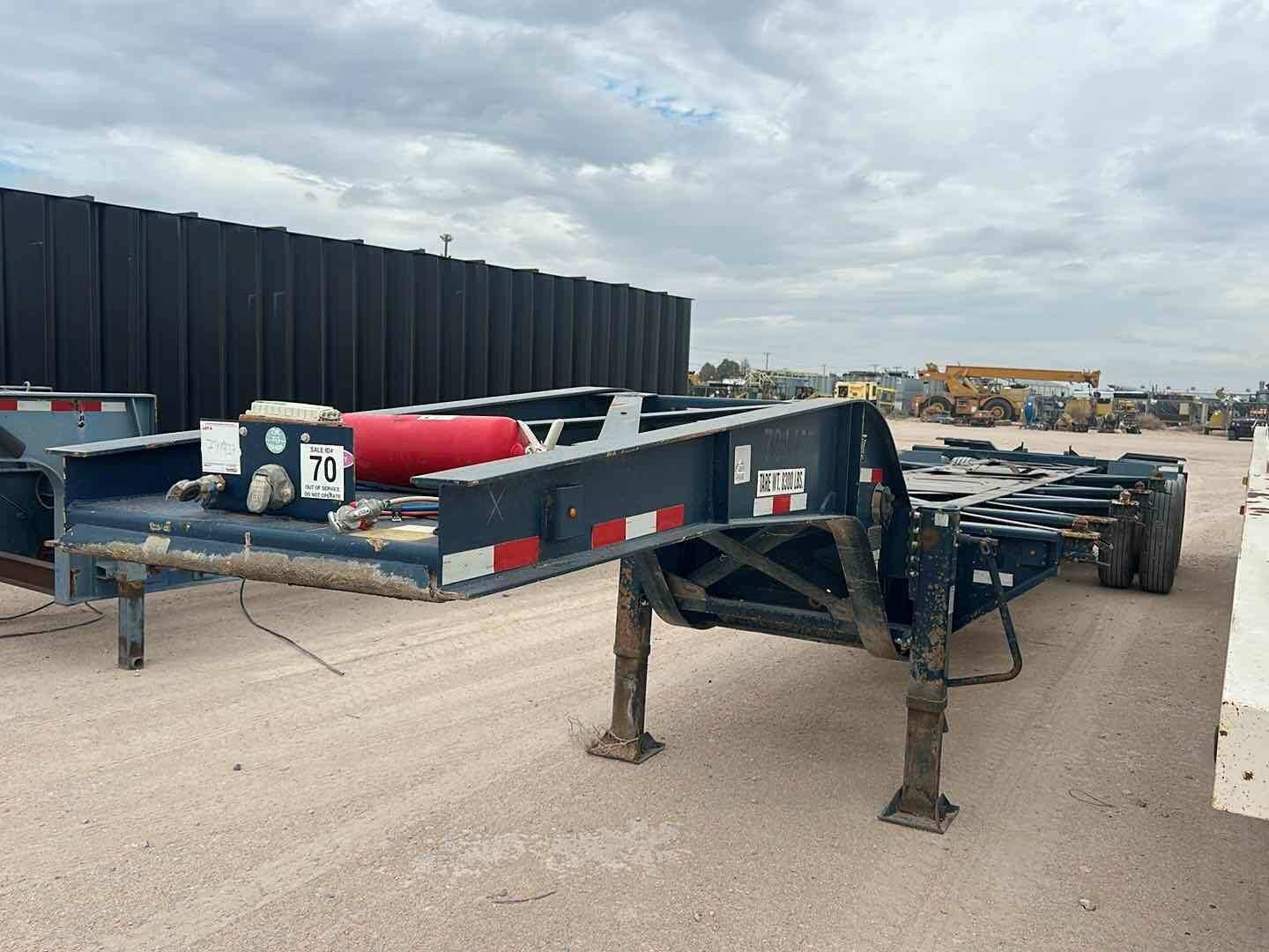 2019 CHEETAH T/A CHASSIS TRAILER (A53843)